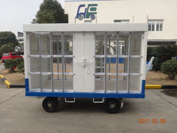 中国 おおいが付いている防水白い空港支援用地上器材の荷台のカート サプライヤー