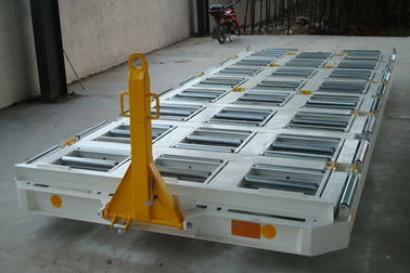中国 多機能の容器パレット トロッコ120 x 80 x 5長方形の管のTowbar サプライヤー