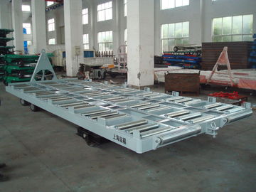 中国 15T収容量空港手荷物のトロッコ691 x 265 cmのプラットホーム次元 サプライヤー