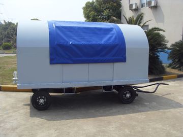 中国 防水空港手荷物のカートの正方形の管の引きの後ろの固定おおい5の単位 サプライヤー
