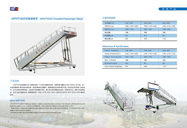 中国 耐久の航空機の乗客階段、航空支援用地上器材  サプライヤー