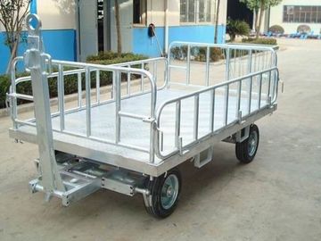 中国 非スリップ空港手荷物のカート、耐久力のある容器パレット トロッコ サプライヤー